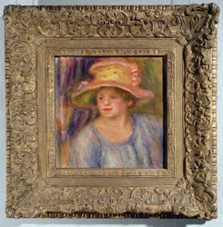 Femme avec un chapeau, vers 1915-19